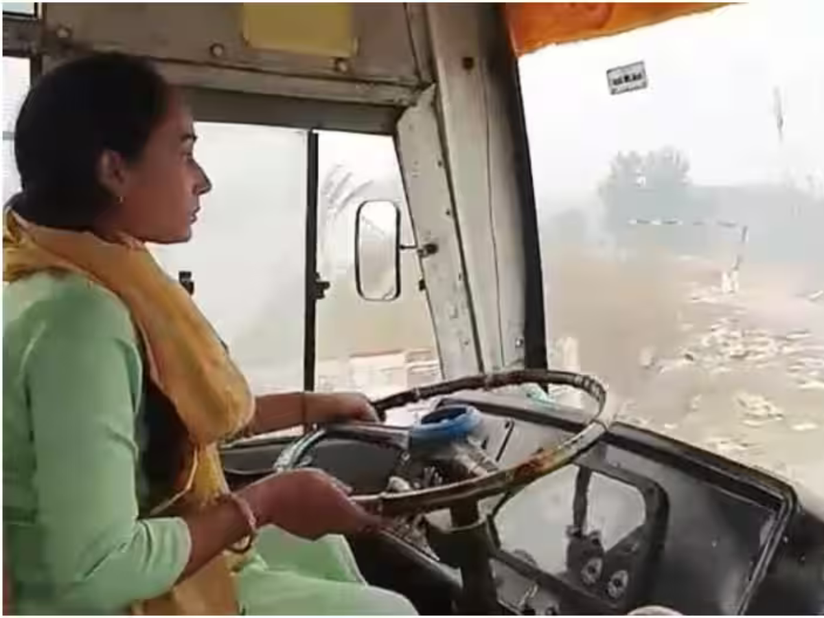 जिस बस को चला रही पत्नी उसी में टिकट काटता है पति चर्चा में है ये कपल जिस बस को चला रही पत्नी उसी में टिकट काटता है पति चर्चा में है ये कपल