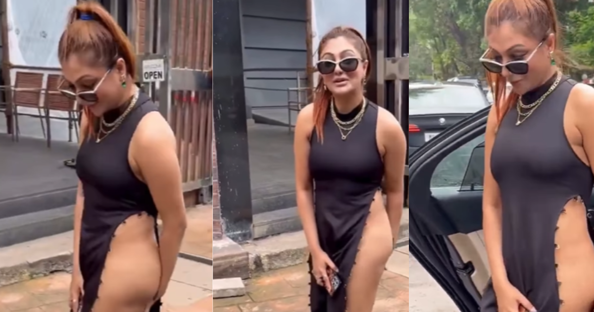 ना अंडरवियर... ना सलवार… सिर्फ फटा हुआ सूट पहनकर सड़क पर निकली यह एक्ट्रेस, वीडियो देख आप भी हो जाएंगे शर्मसार 1 This Actress Came Out On The Road Wearing Only A Torn Suit